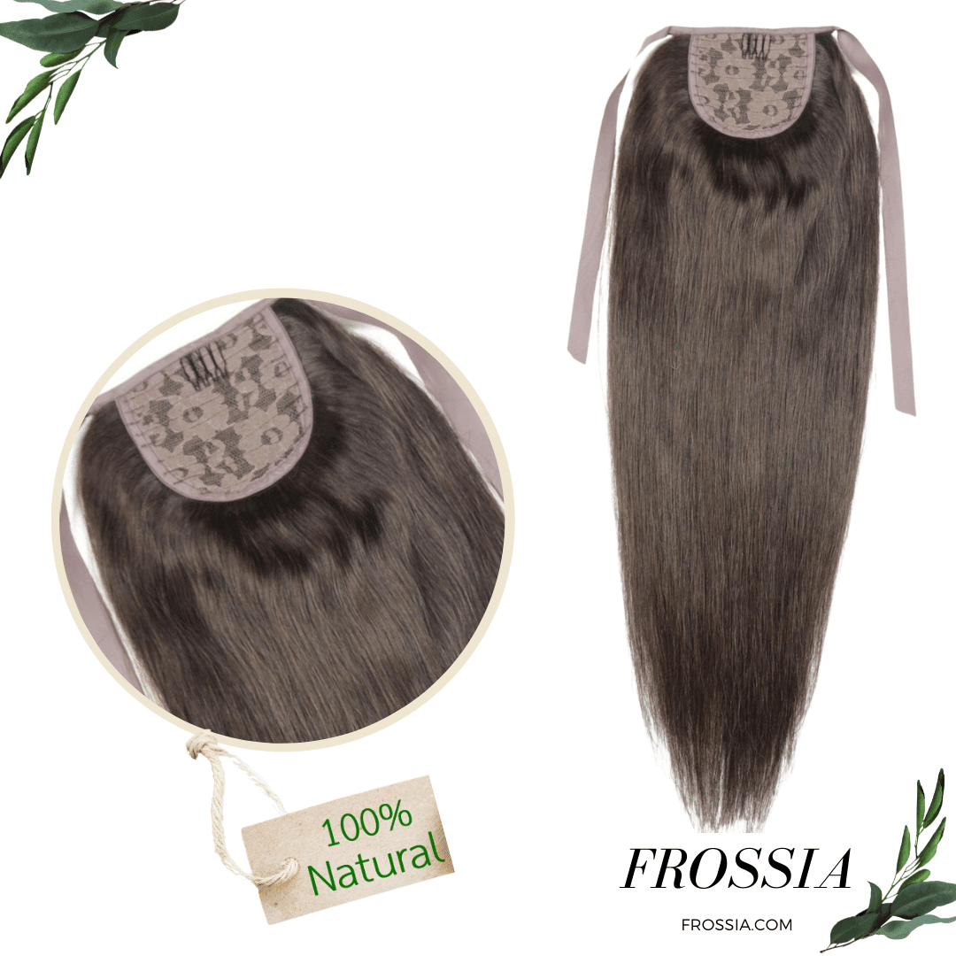 Extension Queue de Cheval Naturel brune | Frossia