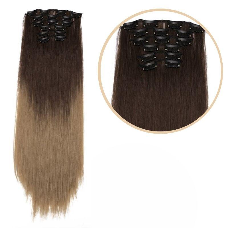 extension a clip naturel ombre hair