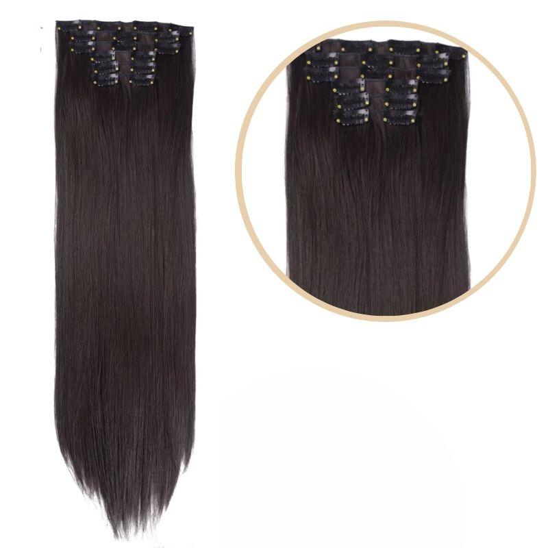 Extension Cheveux Brun Avec Clips