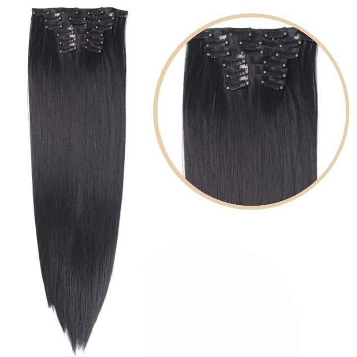 Extension Cheveux Noir Avec Clips