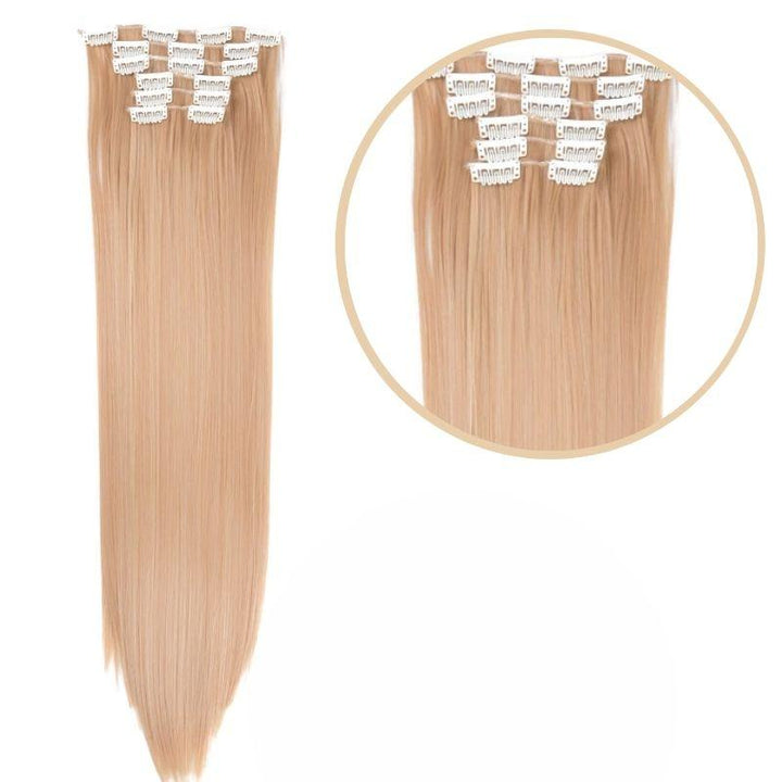 Extension cheveux blond venitien avec clips