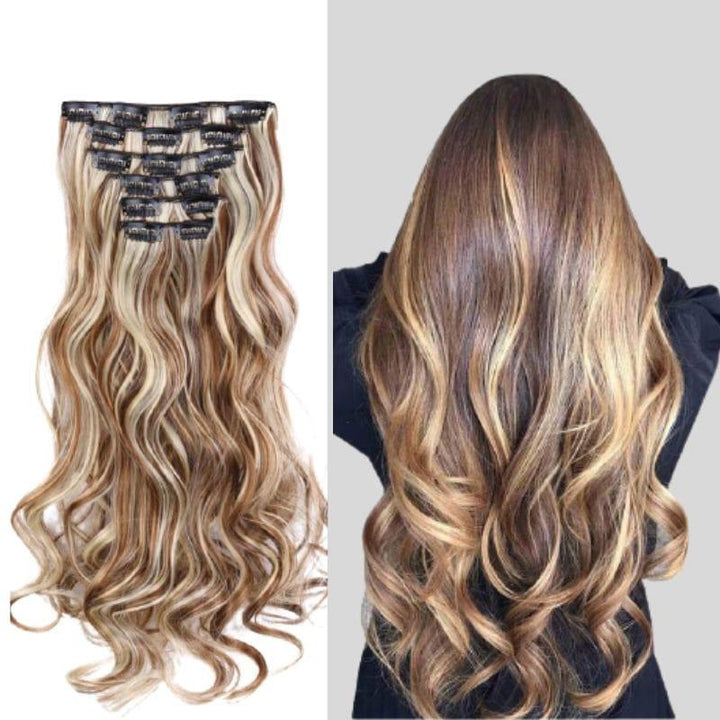 Extension cheveux boucles clips | Frossia