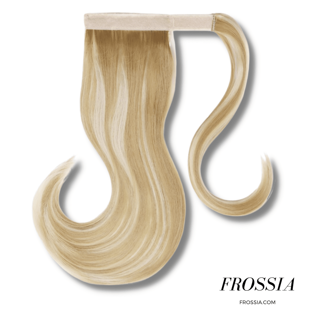 Fausse Queue de Cheval Courte Blond Méché | Frossia