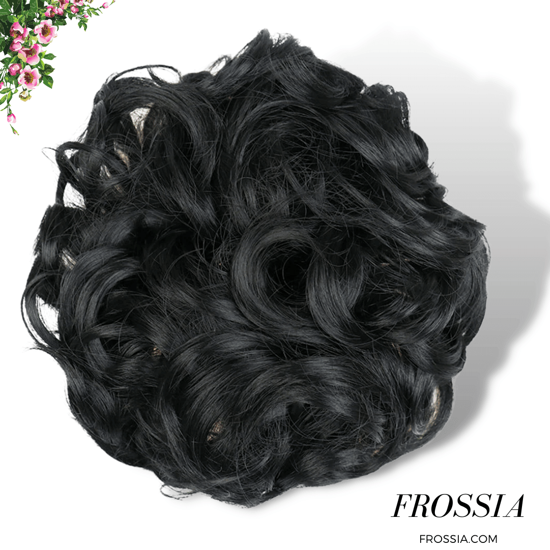 Faux chignon noir | Frossia