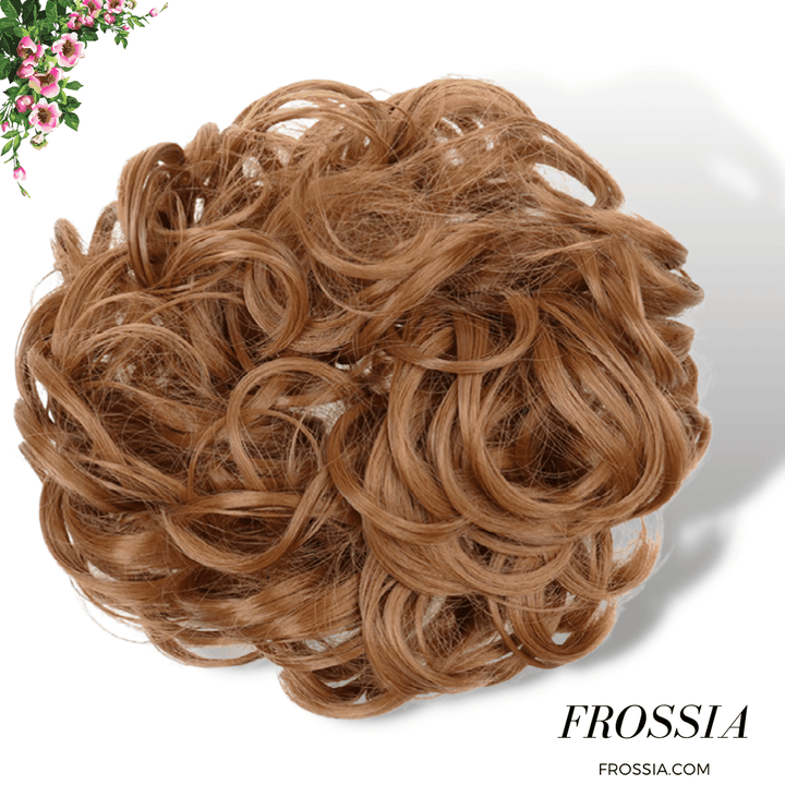 Faux chignon roux | Frossia