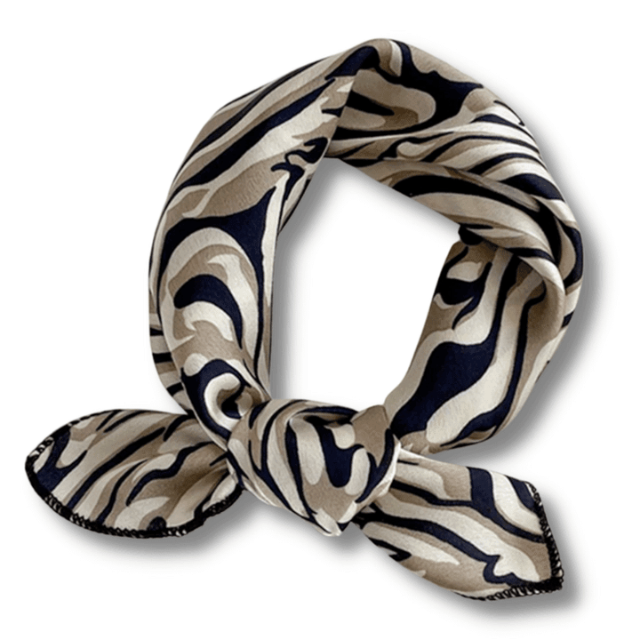 Foulard Imprimé Zèbre | Foulard zebre noir et blanc