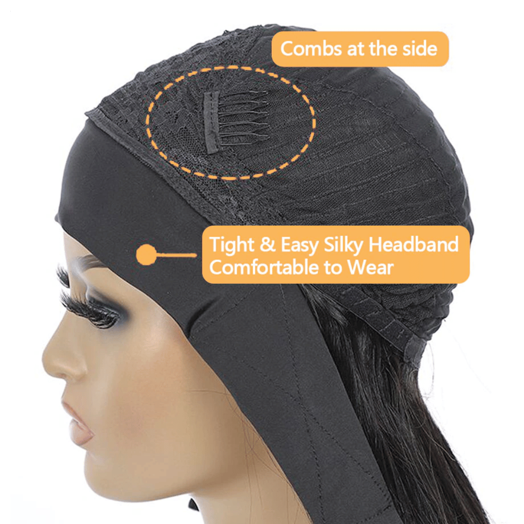Détails de la Perruque Bandeau Curly | Frossia