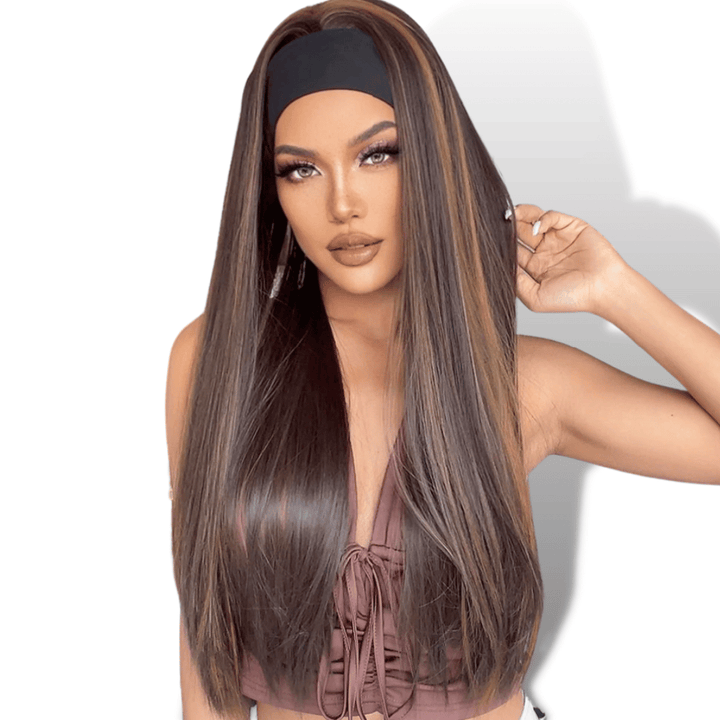 Perruque Bandeau Lisse et Longue | Frossia