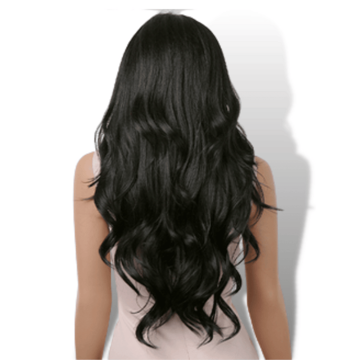 Perruque Longue Noire | Frossia