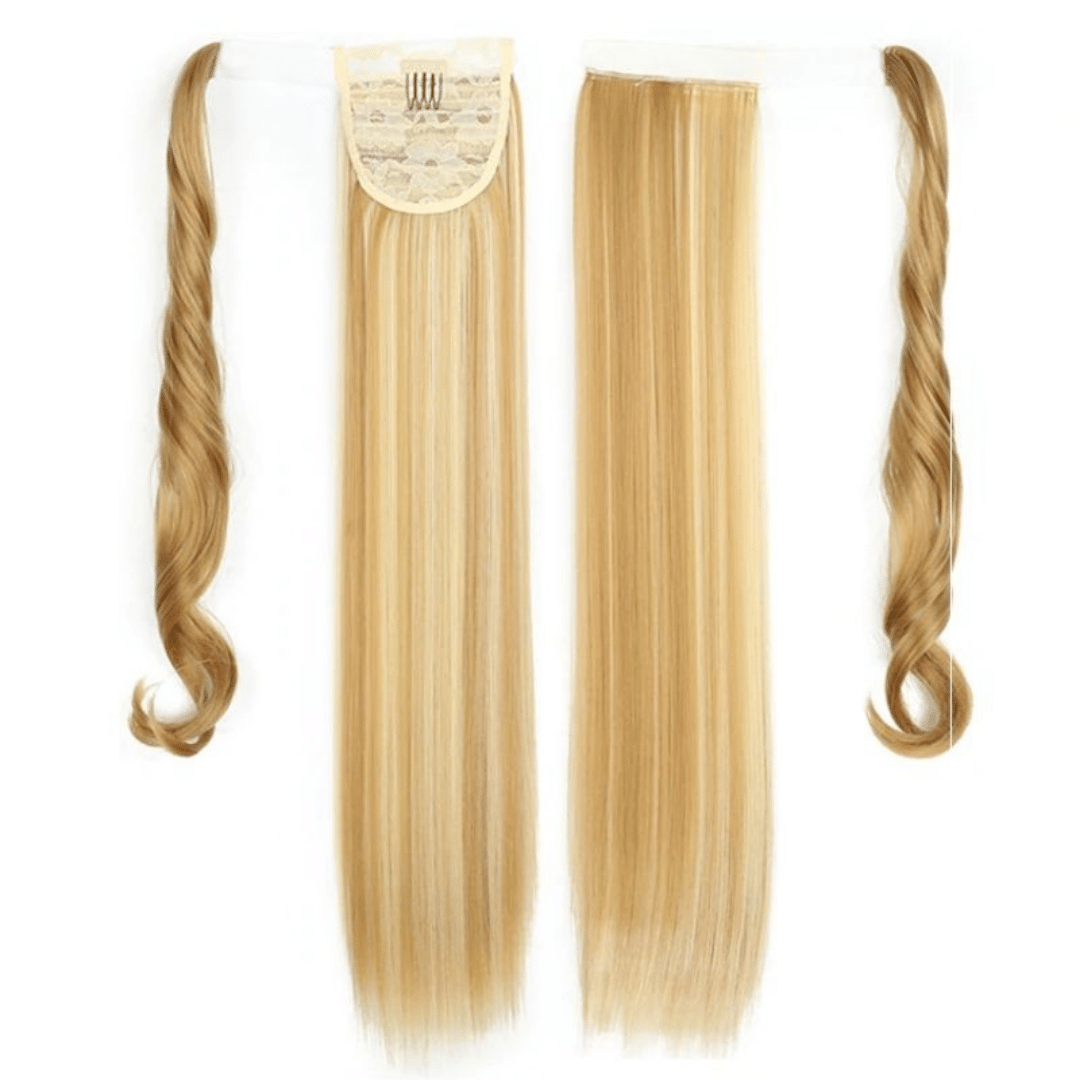 Postiche Queue de Cheval 80 cm Blond Méché | Frossia