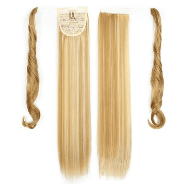 Postiche Queue de Cheval 80 cm Blond Méché | Frossia