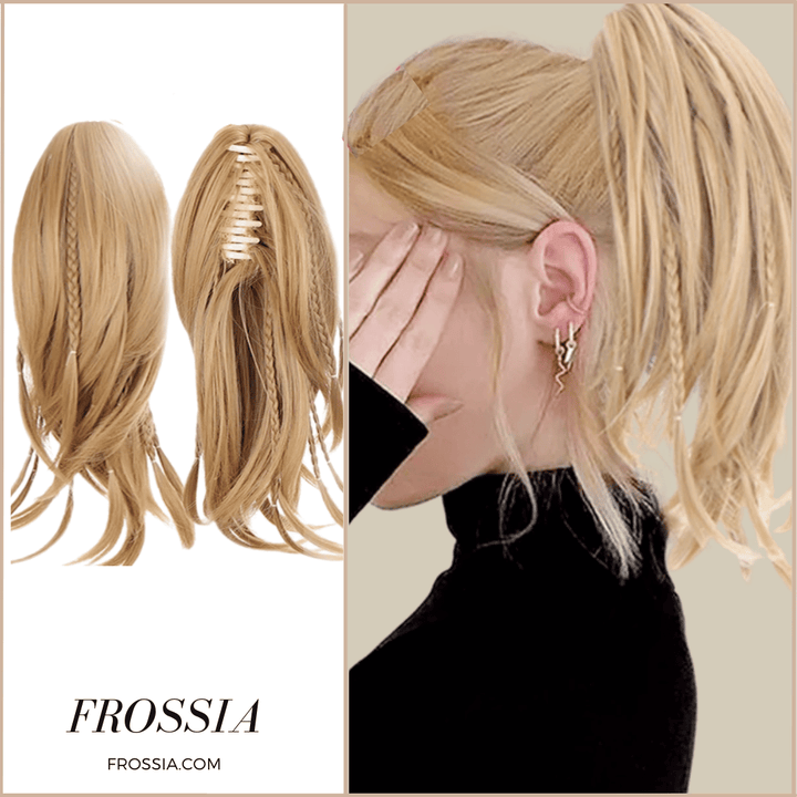 Postiche Queue de Cheval avec Tresses | Frossia
