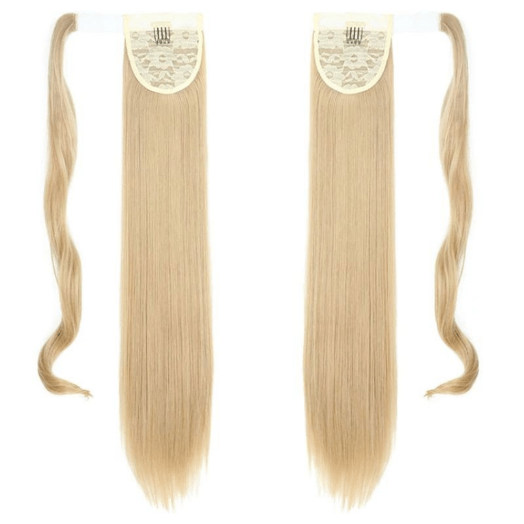 Postiche Queue de Cheval Lisse Blond | Frossia