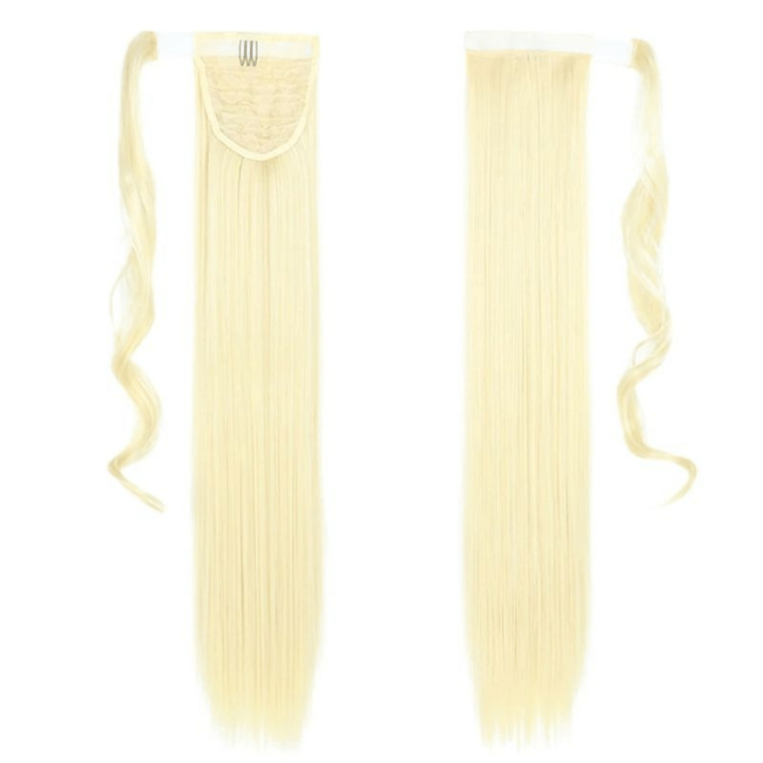 Postiche Queue de Cheval Tres Longue Blond Clair | Frossia