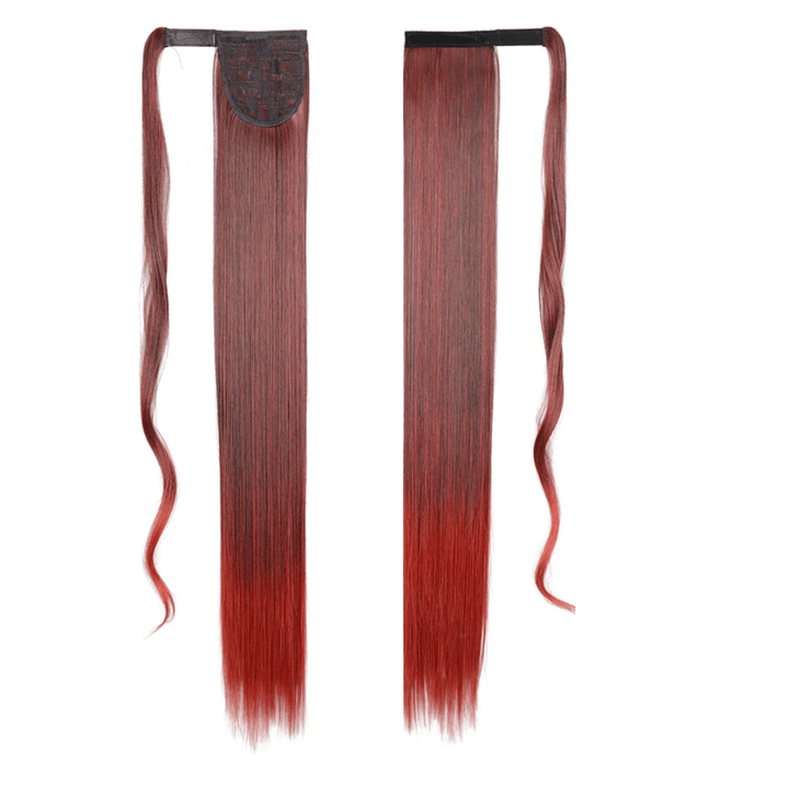 Postiche Queue de Cheval Tres Longue Rouge | Frossia