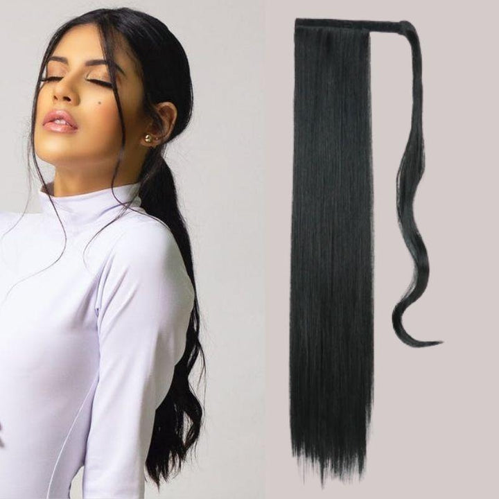 ponytail postiche noire | Frossia