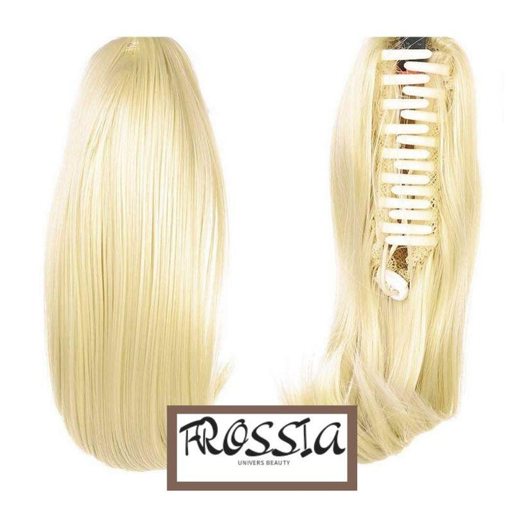 Postiche Queue de Cheval Courte Blonde | Frossia