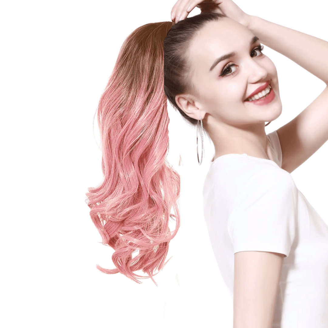 Postiche Queue de Cheval Rose | Frossia