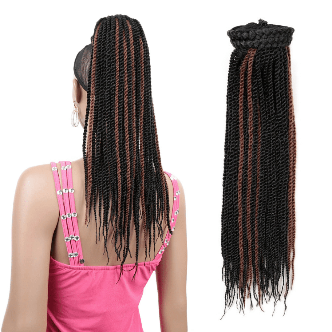 Tresse africaine extension méché pour queue de cheval