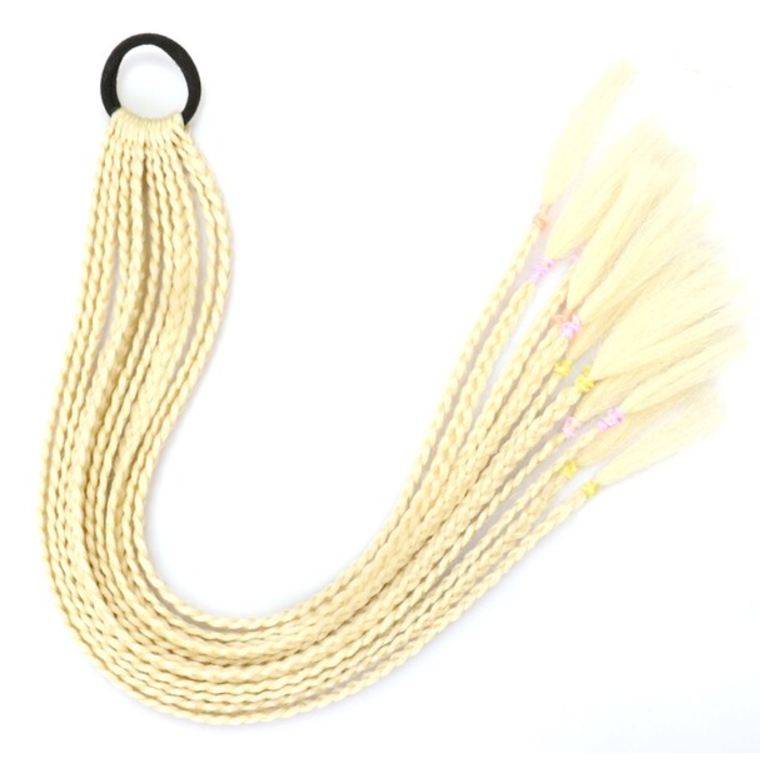 Tresses Africaine Queue de Cheval Blond Clair | Frossia