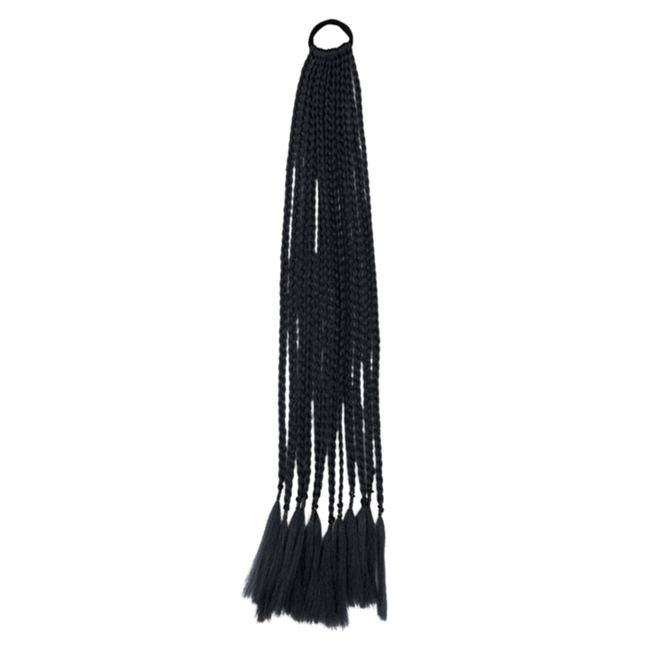 Tresses Africaine Queue de Cheval Noir | Frossia